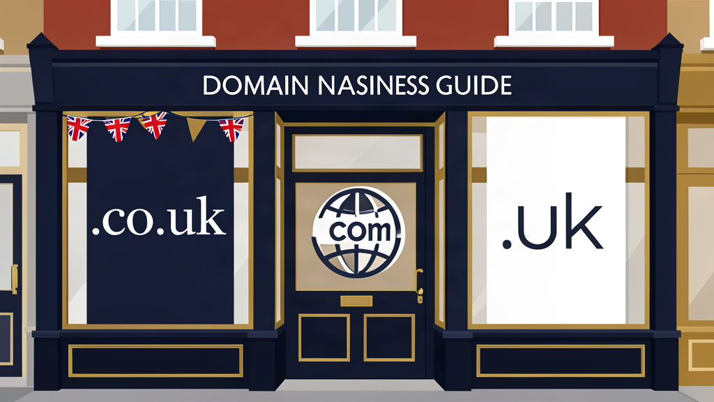 UK domain extensions comparison: .co.uk vs .com vs .uk for British businesses