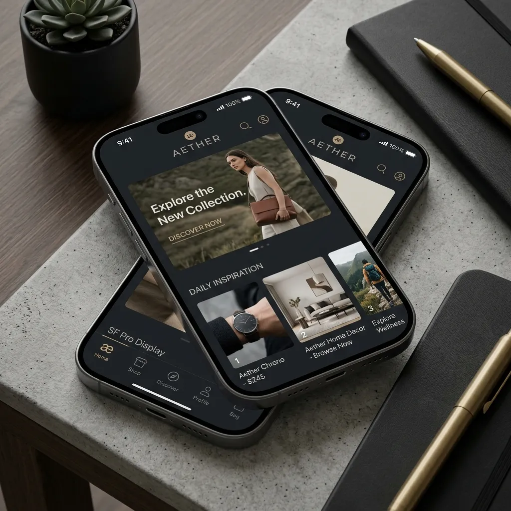 Mobile App UI
